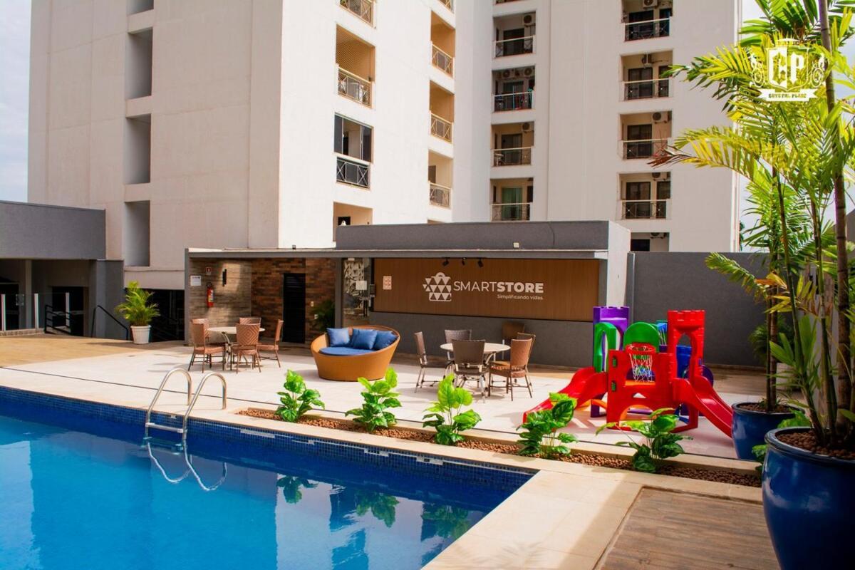 Elegancia & Conforto Flat Mobiliado Goiânia Exterior photo