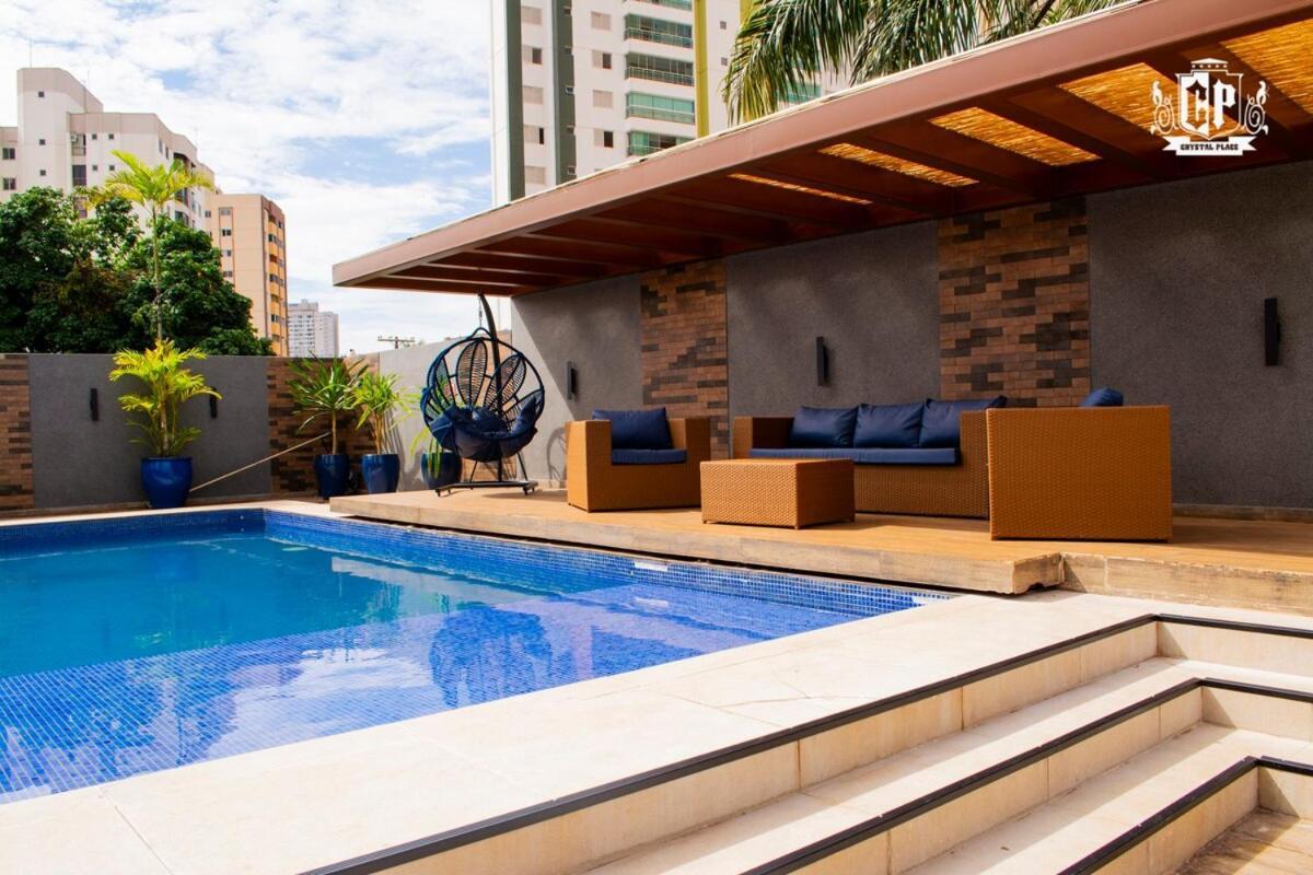 Elegancia & Conforto Flat Mobiliado Goiânia Exterior photo